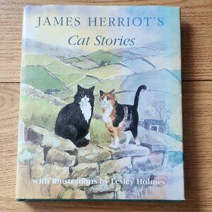 JAMES HERRIOT'S CAT STORIES Hardcover 1996 James Herriot and Lesley Holmes